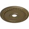 Ekena Millwork Wreath Ceiling Medallion (Fits Canopies up to 6"), 21 1/8"OD x 3 5/8"ID x 7/8"P, Mississippi Mud CM21WRMMF - alternate 4
